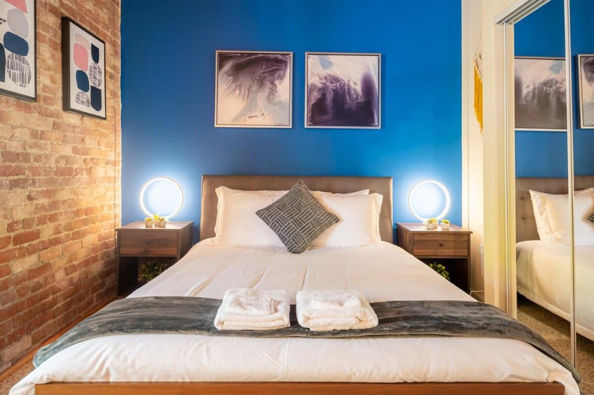 Ferienwohnung 100 Year Old Historic Brick 2Br Loft Large Patio1 Durham Exterior foto